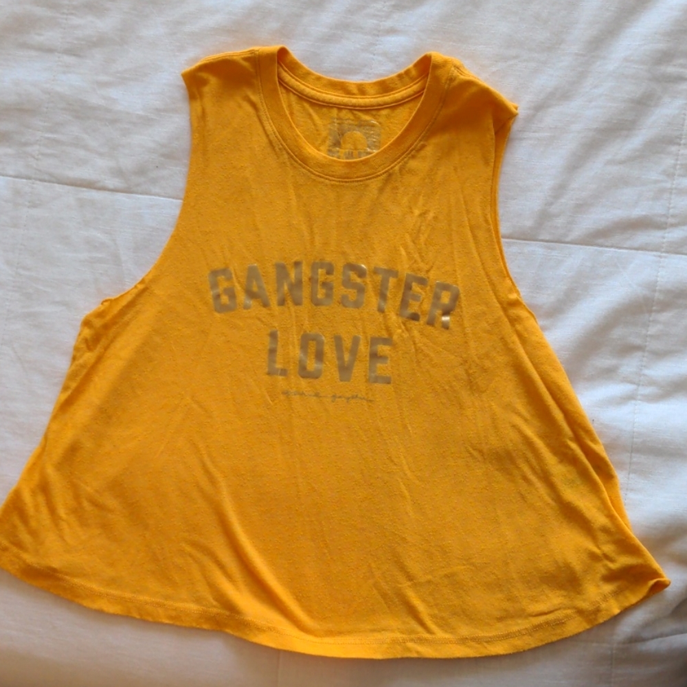 Spiritual gangster cropped swing tank
